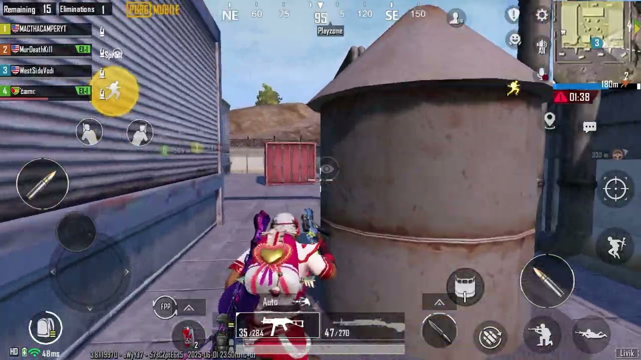Finally teamed up with my bro @MacThaSniper again #pubgmobile Livik
