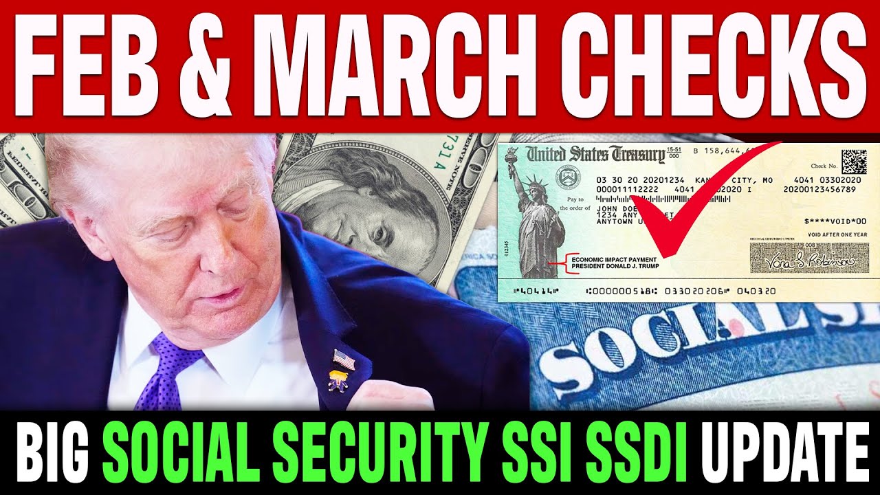 Важные новости! Даты выплат по социальному обеспечению (SSI и SSDI) в феврале и марте 2026 года |...