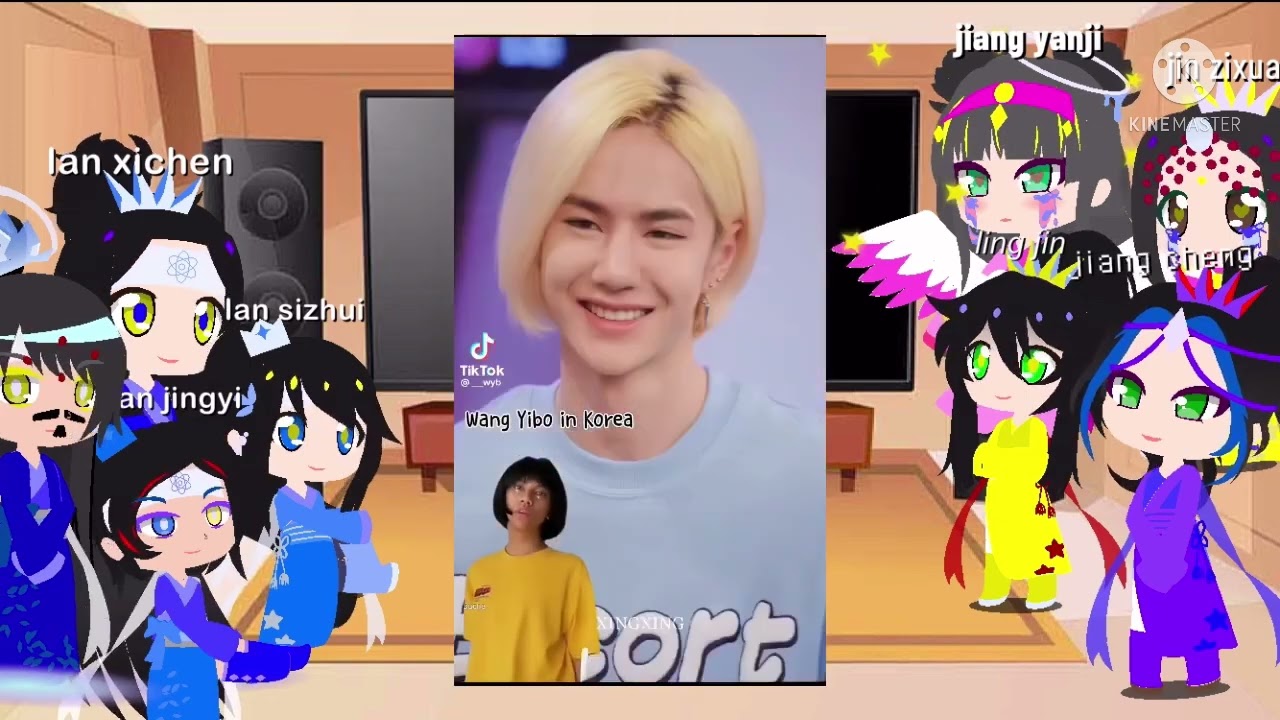 Mdzs reacciona a wei wuxian as xiao Zhan et lang wanji as wang yibo 🤫🤫wangxia familia