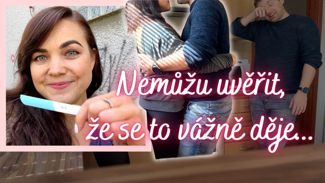 JAK JSEM ZJISTILA, ŽE JSEM TĚHOTNÁ🤰 A JAK JSEM TO ŘEKLA MÉMU MANŽELOVI🥰