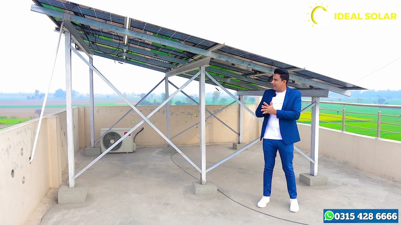 Galaxy Pluto Pv5200 3.6kw Hybrid Solar inverter with net metering || 3kw solar system price in 2024