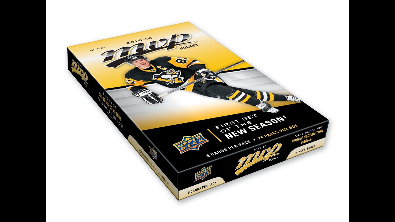 Box Busters: 2015-16 Upper Deck MVP hockey cards