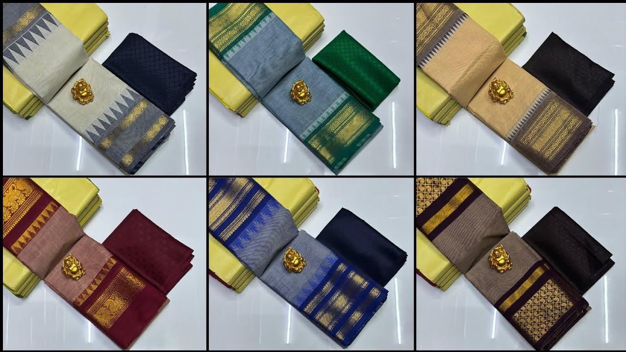 💙Elegant chettinad cotton sarees 💫#cottonsarees #onlineshopping #officewear #dailywear #saree