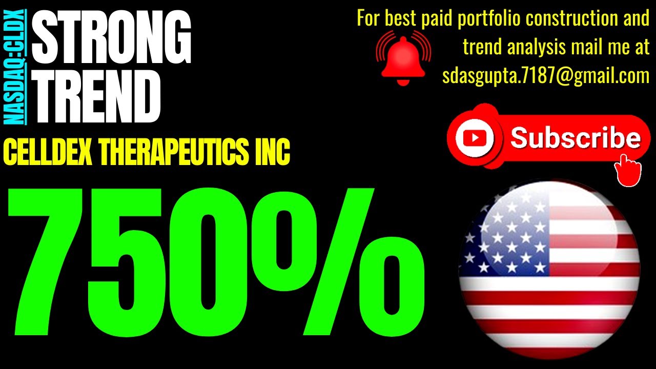 CELLDEX THERAPEUTICS INC STRONG TREND | CLDX STOCK NEWS