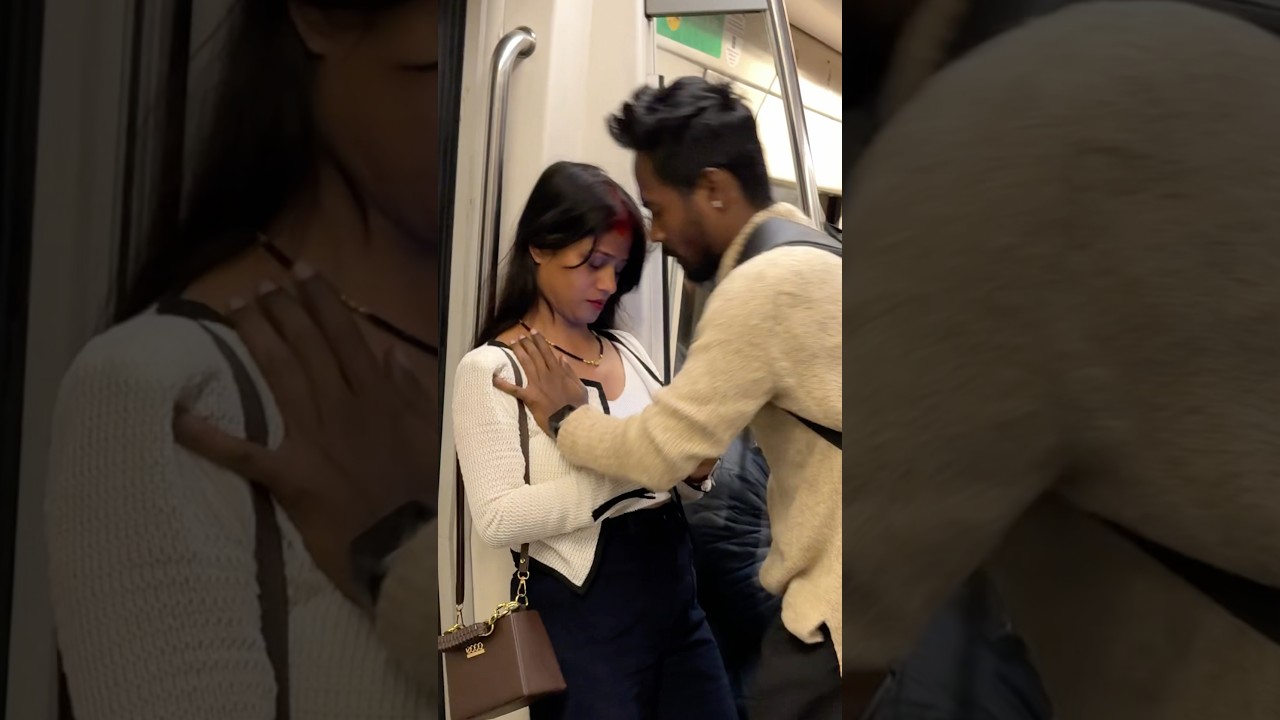Delhi Metro prank video 🤣￼