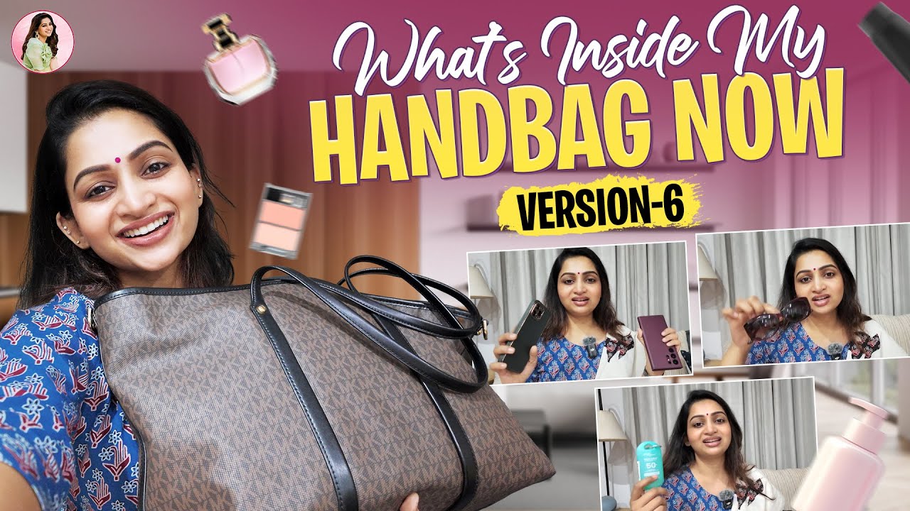 What I Carry in My Handbag These Days | Nakshathra Nagesh