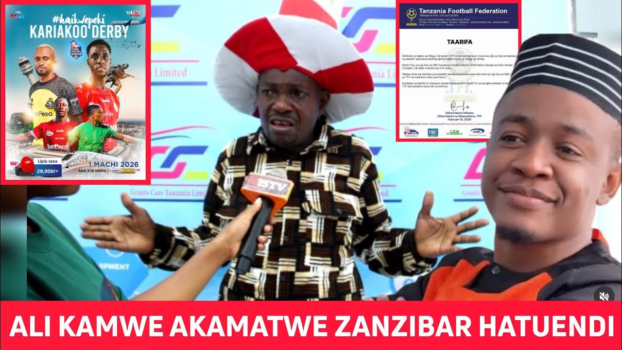 PASS MILLION: AWASHA MOTO DABI ZANZIBAR HATUENDI/ ALI KAMWE NI NANI KWENYE LIGI YETU!!