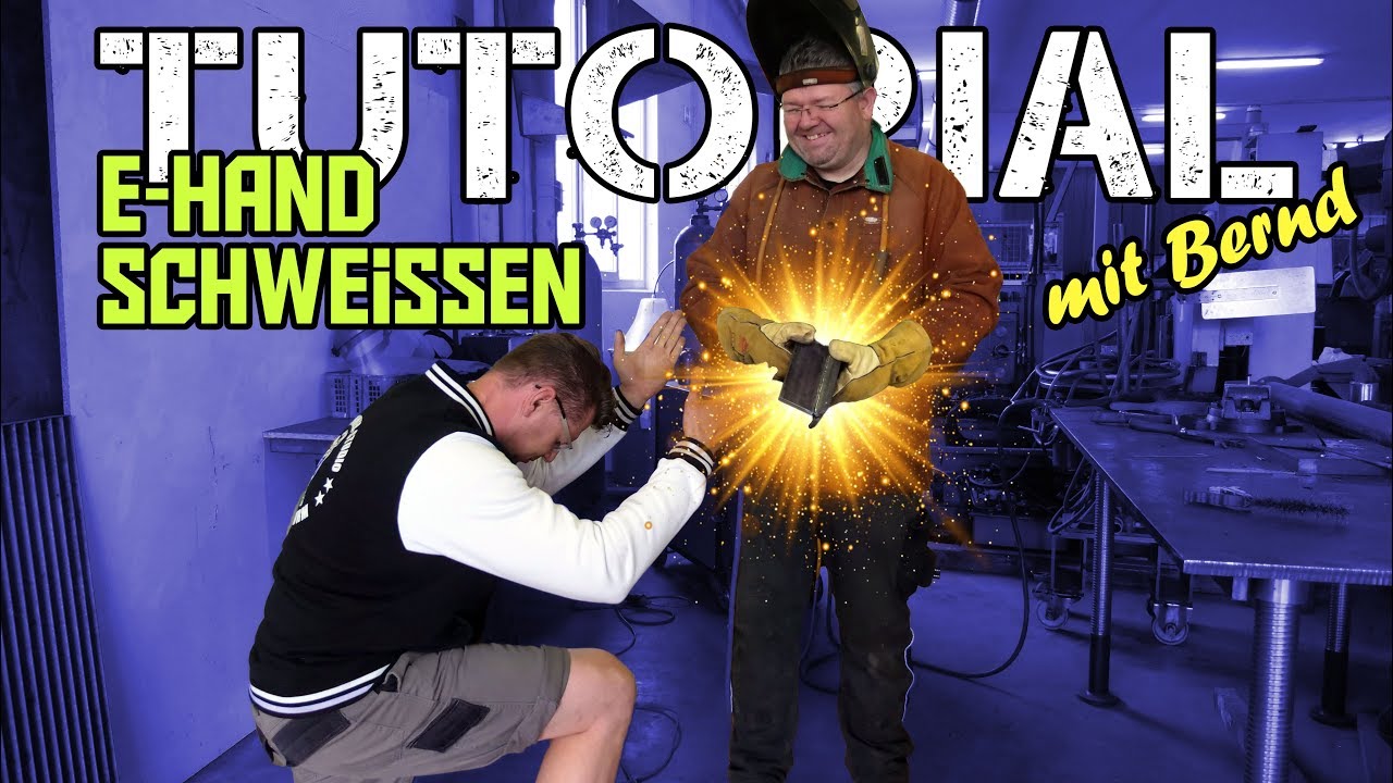 Fette Klamotten für Beginner - Elektroden Schweißen mit Bernd | Tutorial