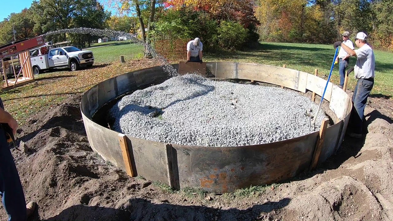 Brock 18ft Grain Bin Installation Part 1