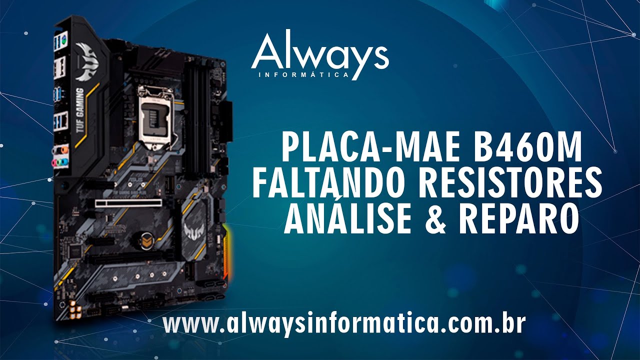 Cliente foi limpar o PC e acabou matando a placa-mãe... Asus B460M-PLUS