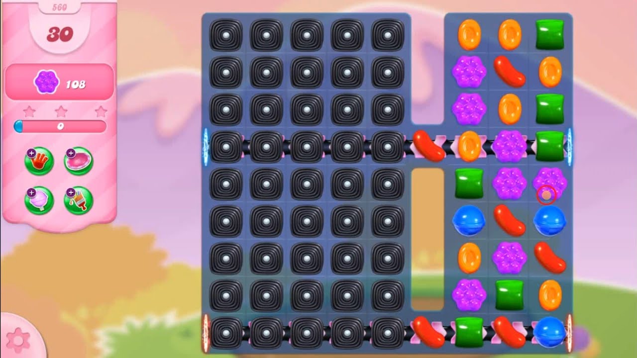 Candy Crush Saga Level 560 NO BOOSTERS