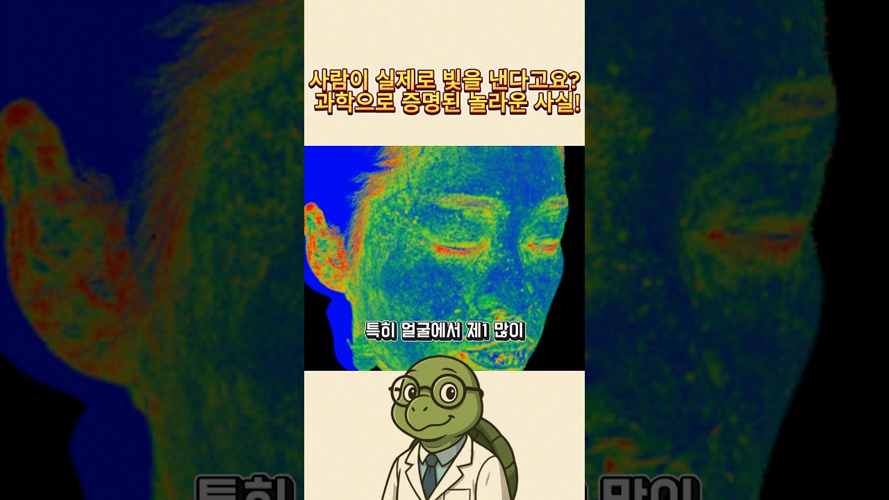 사람이 실제로 빛을 낸다고요? 과학으로 증명된 놀라운 사실!