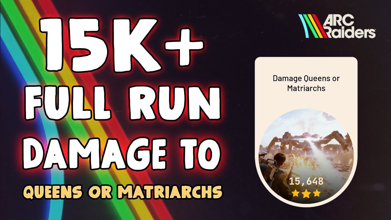 ARC Raiders - Damage to Queens or Matriarchs Trial EASY!