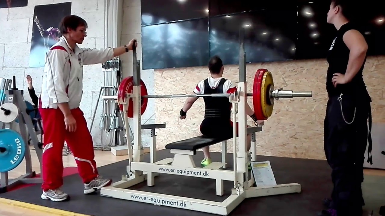 162,5 Kilo Bankdr&uuml;cken RAW Kraushofer J&uuml;rgen
