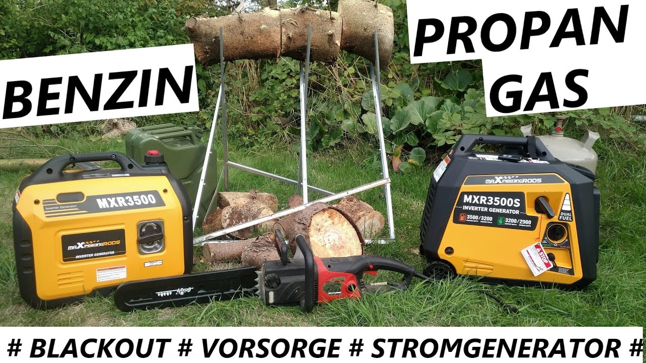 Vorteilhaft! DUAL Stromgenerator Propangas & Benzin Maxpeedingrods #test #generator #inverter