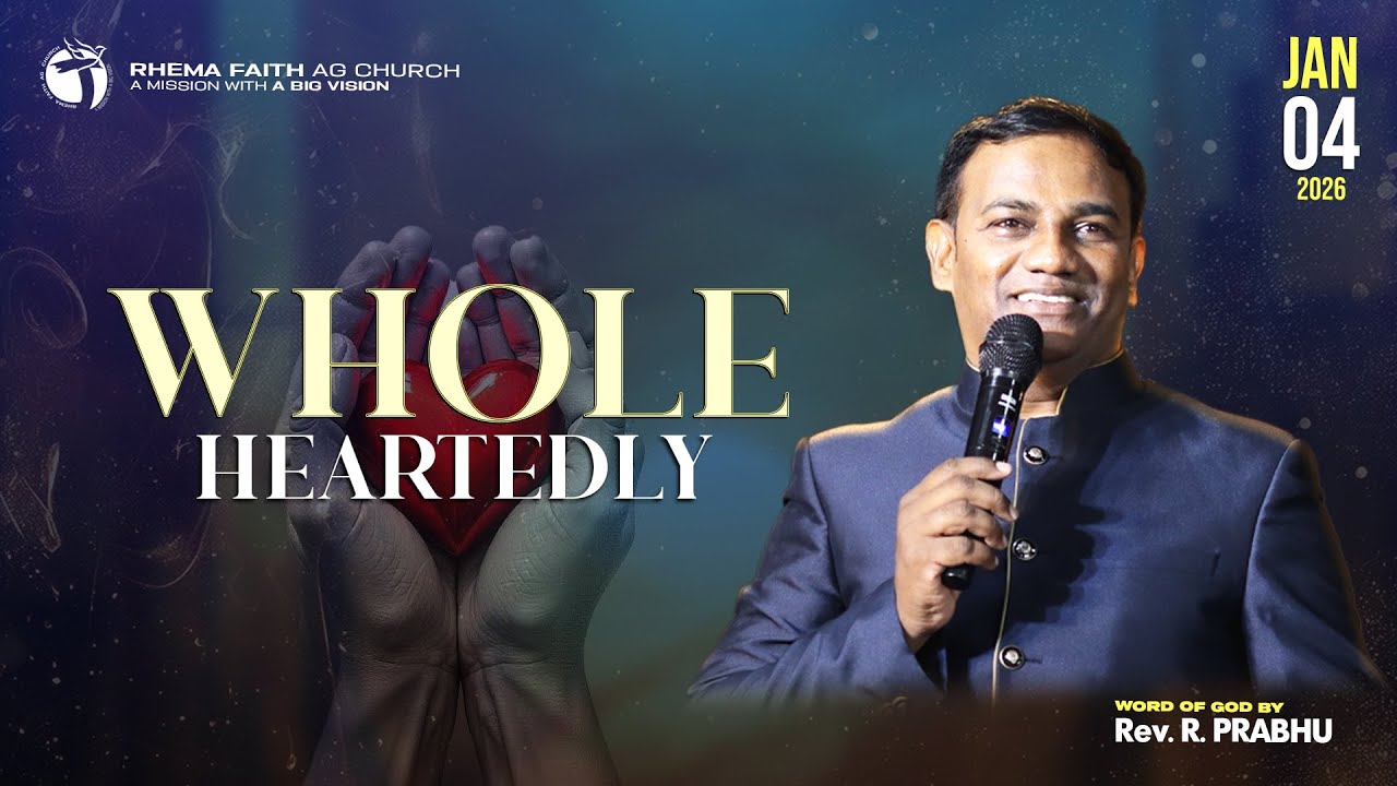LIVE | SUNDAY SERVICE ( ENGLISH ) | WORSHIP & MESSAGE BY REV.R.PRABHU | #agchurch #rfag