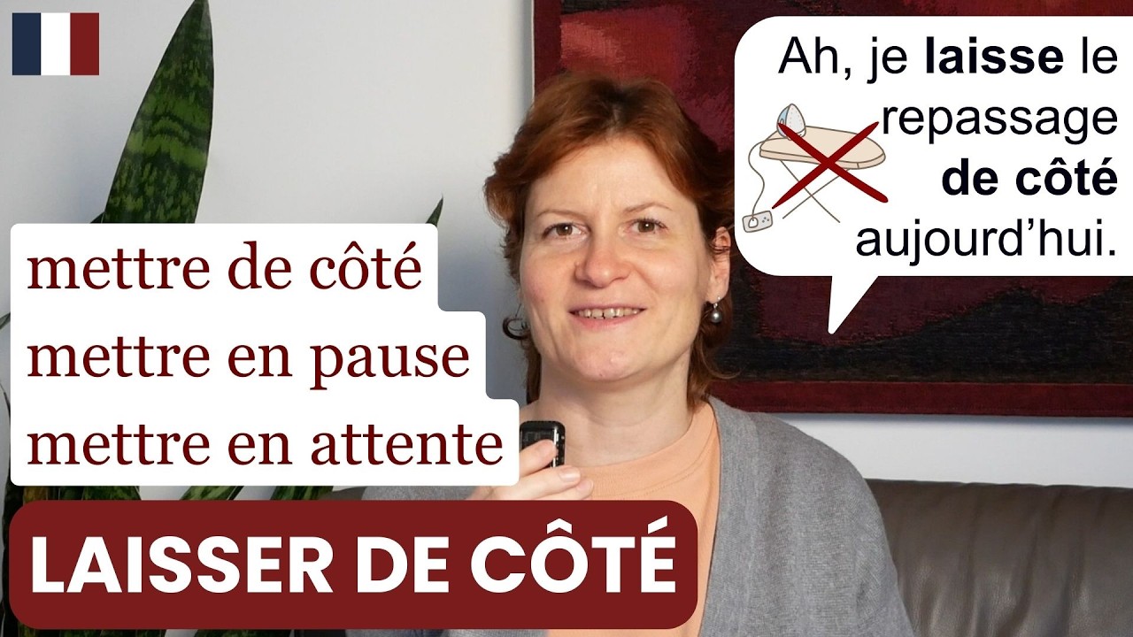 [FR] 4 expressions françaises pour laisser de côté : nuances et usages