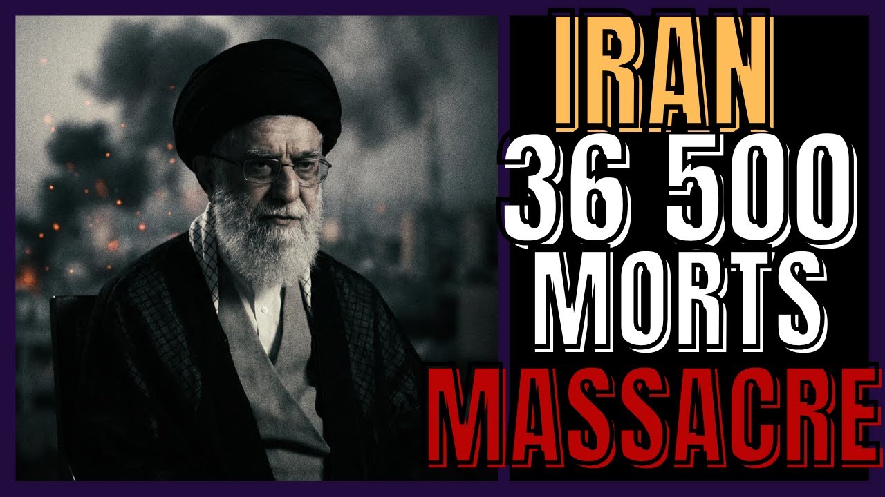 IRAN : 36 500 MORTS EN 48H - CE QUE KHAMENEI CACHE (analyse)