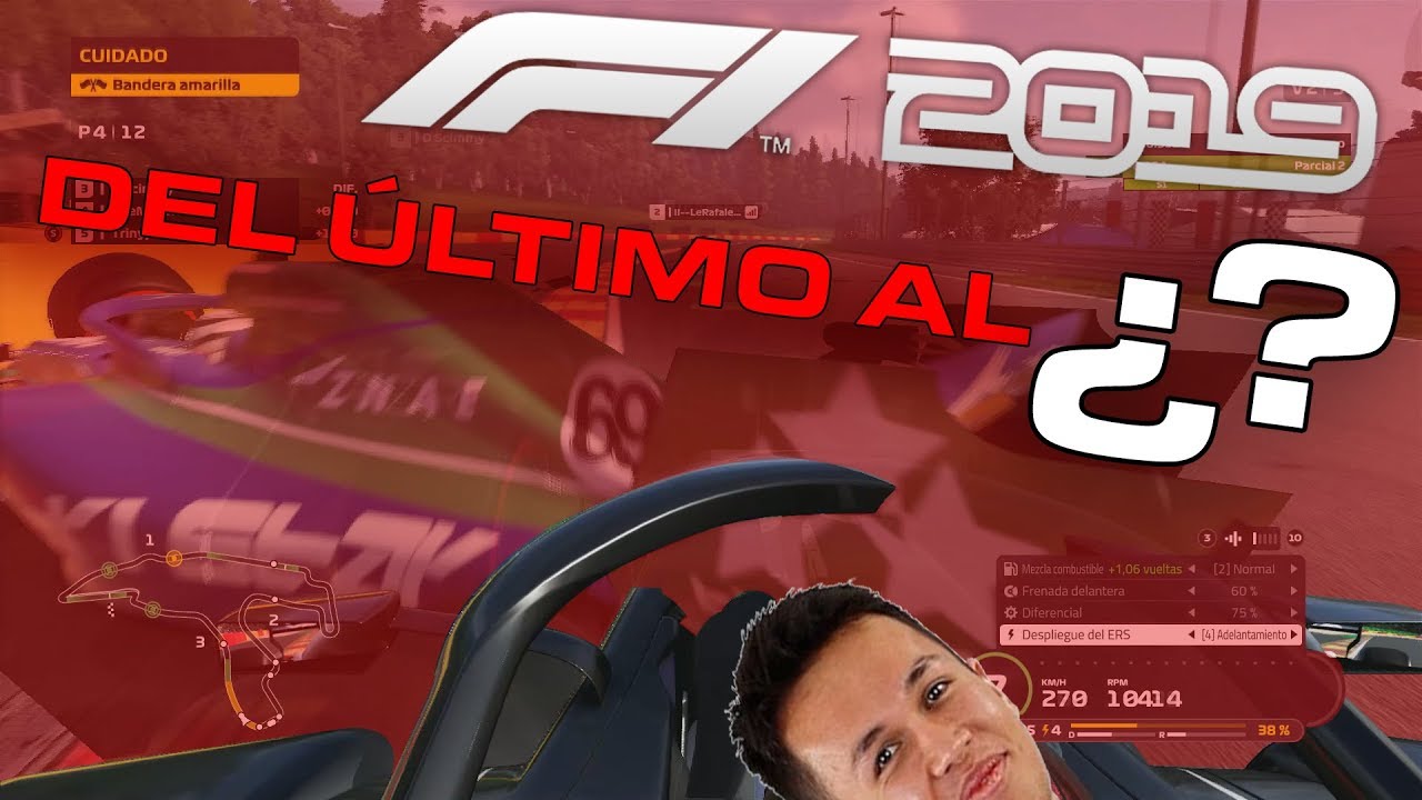 INTENTANDO REMONTADAS EN F1 2019 ONLINE