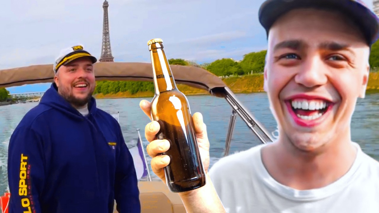 Unsere betrunkene Bootstour mitten durch Paris!