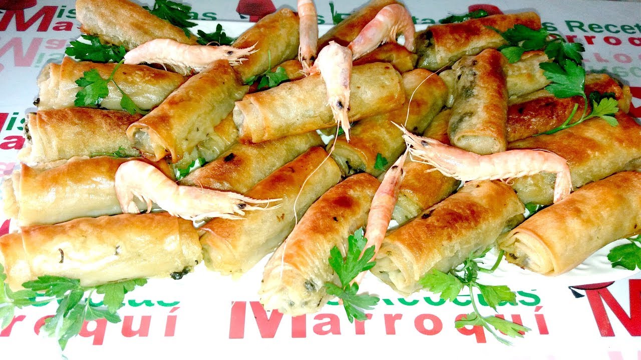 Como hacer Rollitos de Espinacas con Merluza paso a paso | Mis Recetas Marroquí