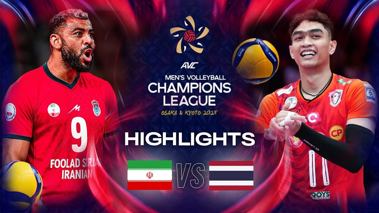 Foolad Sirjan 🇮🇷 vs. Korat 🇹🇭 - AVC Champions League 2025 | Highlights - Pool Play