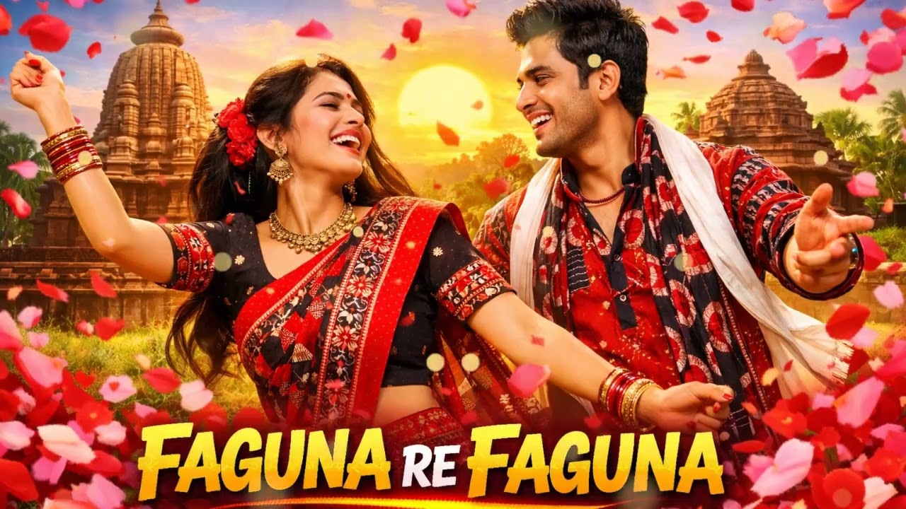 Phaguna Re Phaguna 🌸 Romantic Odia Song | Santana | Sidhanta & Rachana | Odia HD Song