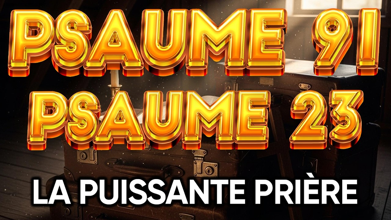 PRIÈRES POUR LE 07 MARS PSAUME 91 ET PSAUME 23   DEUX DES PRIÈRES LES PLUS PUISSANTES DE LA BIBLE 🙏