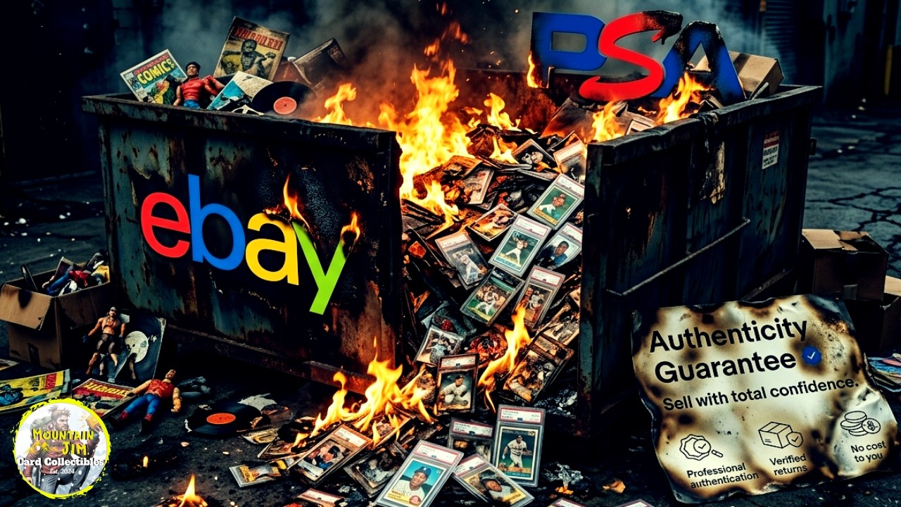 The eBay-PSA Authenticity - Destruction Guarantee Program Dumpster Fire!