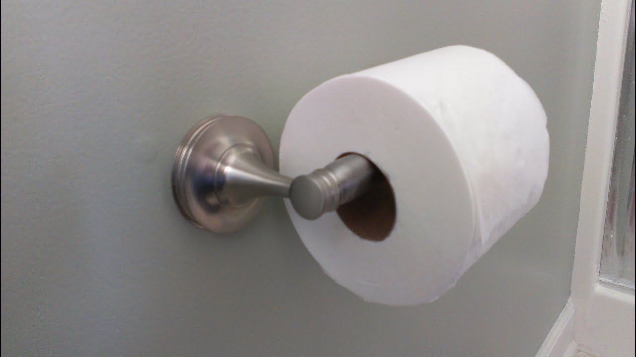 Como instalar un porta papel higienico