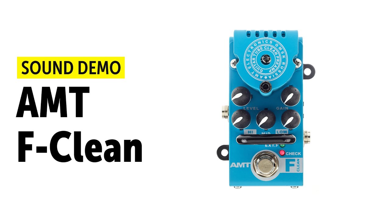 AMT F-Clean - Sound Demo (no talking)