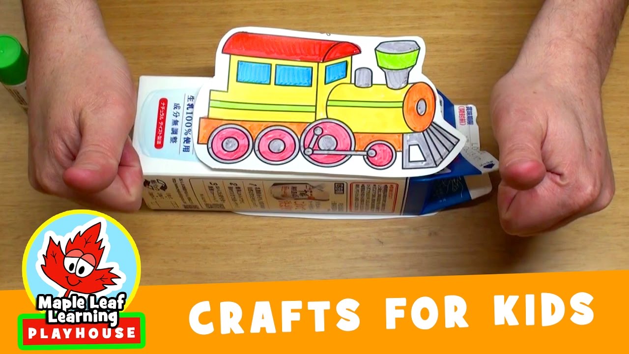 Train Craft for Kids | Maple Leaf Learning Playhouse