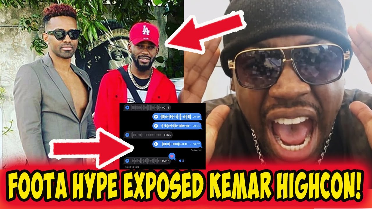 FOOTA HYPE EXPOSED KEMAR HIGHCON, VOICE NOTE LEAKED, KONSHENS GOT INVOLVED, 