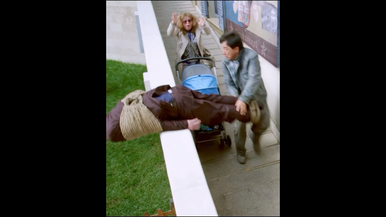 😱 Jackie Chan & Connor&rsquo;s INSANE Escape Scene! | 