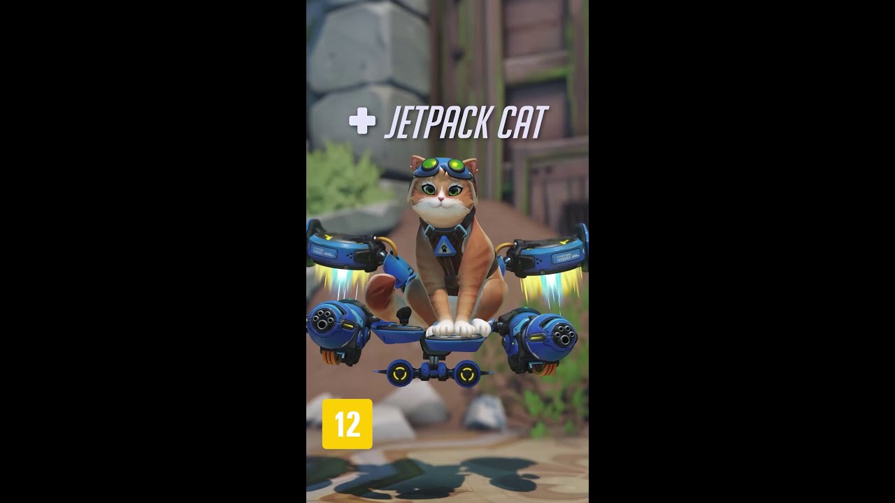 PRECISO. ACARICIAR. JETPACK CAT. 😻 #OWSpotlight2026