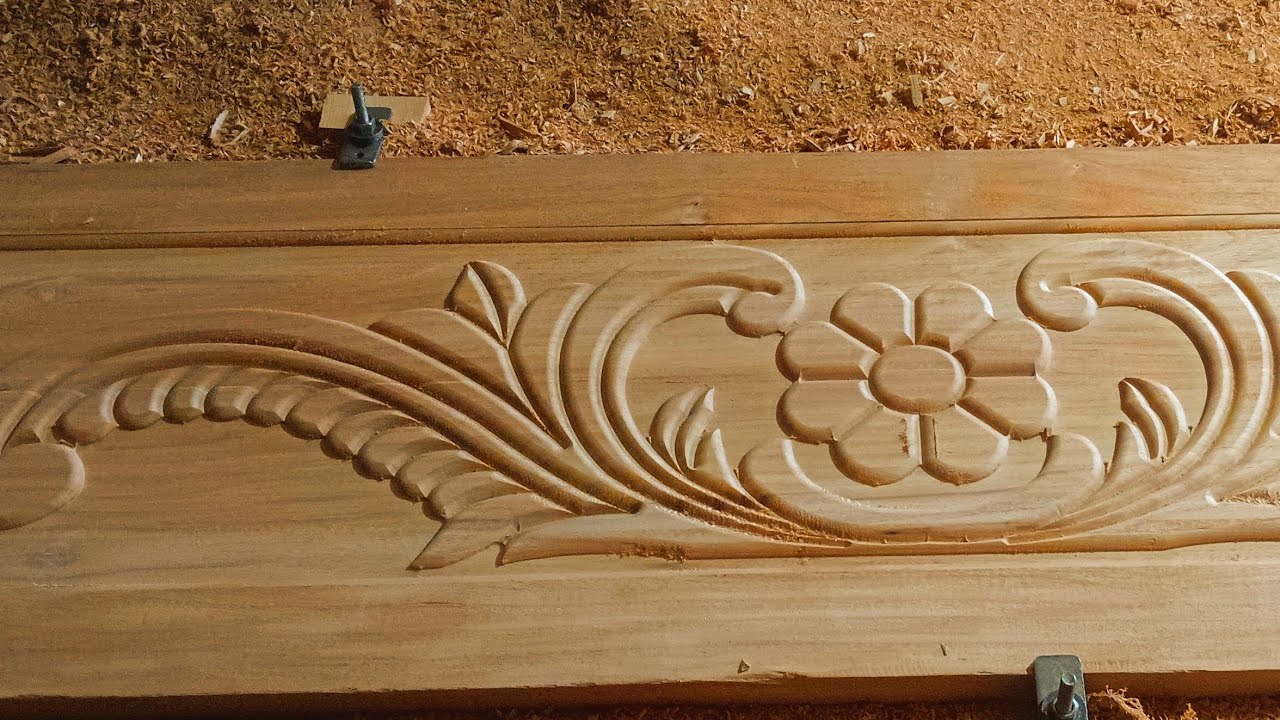 Most beautiful and satisfying 2.5d design curving on cnc machine #youtubeshorts #woodworking #cnc