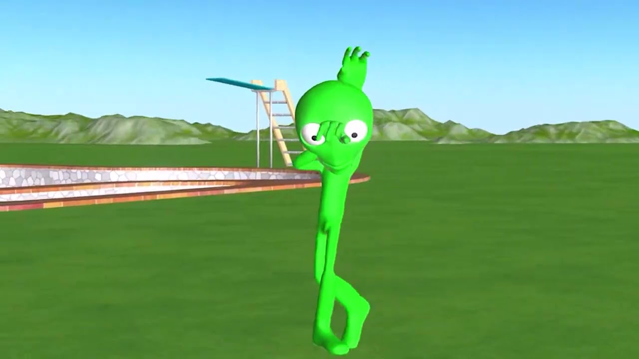 Alien dance 3D animation new 2021