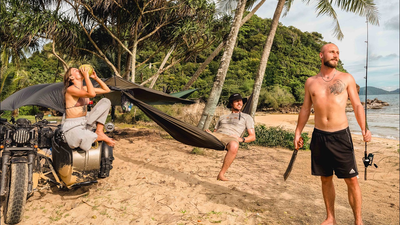 A Storm Nearly Ruined Our Beach Camp - Wild Camping Koh Chang, Thailand