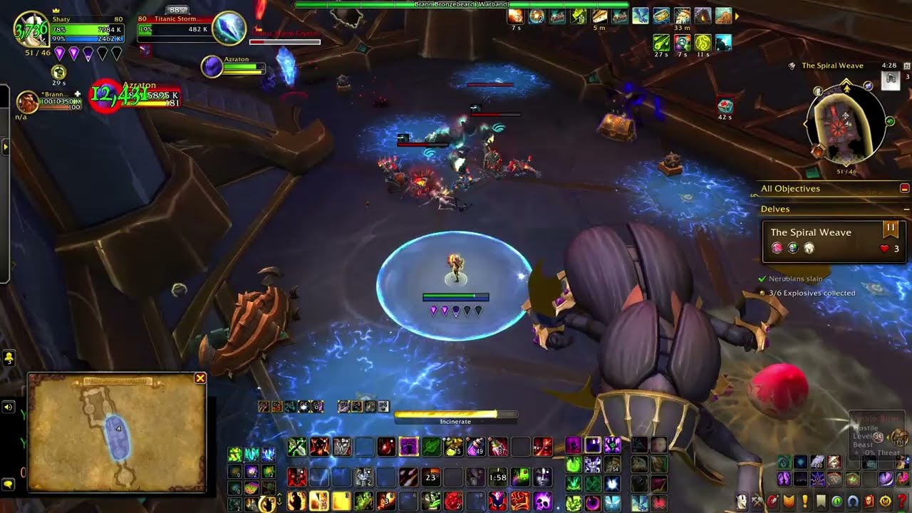WoW Delves | The Spiral Weave - From the Weaver with Love Tier 11 Overcharged (S2)- The War Within