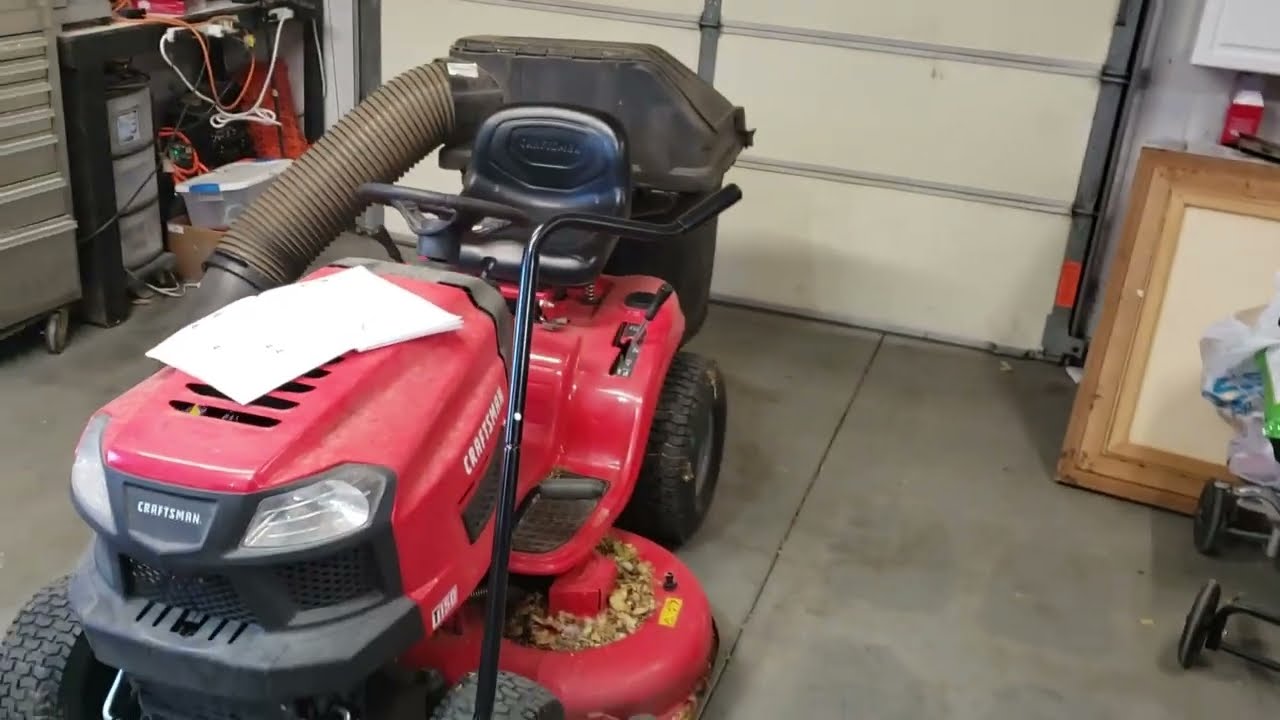 Snow Plow Blade Installation of Craftsman T150