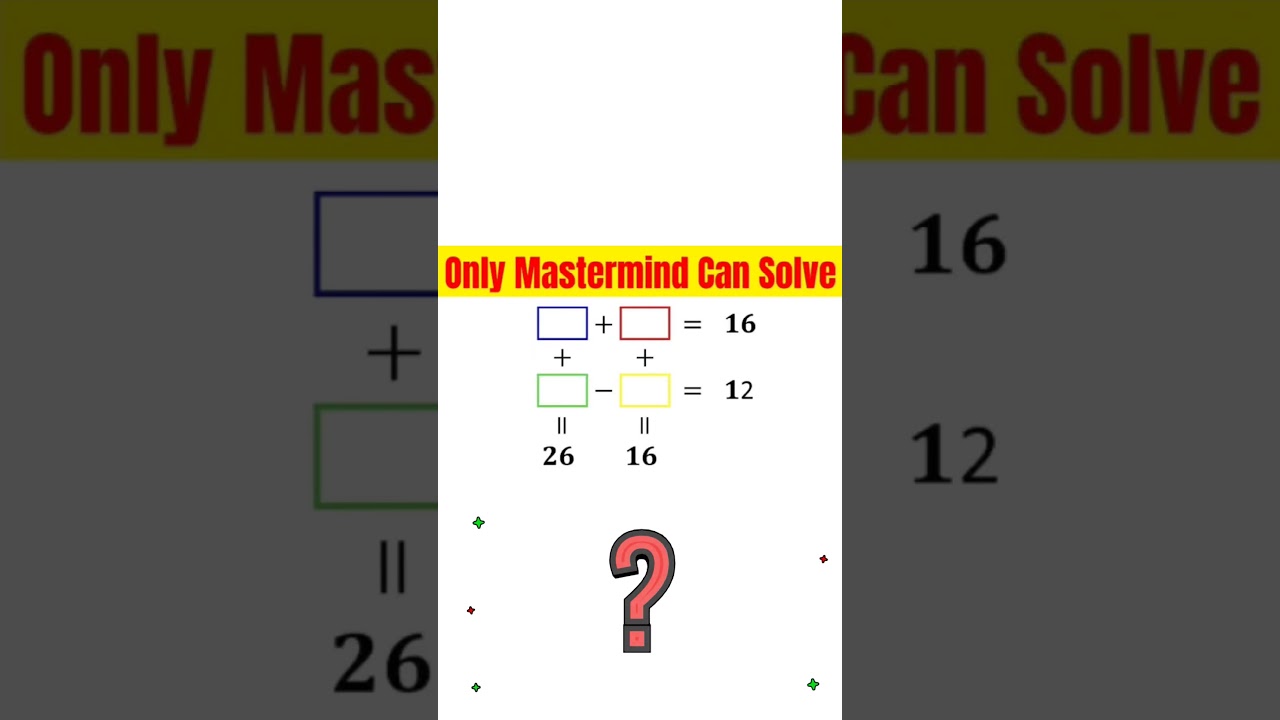 Only Mastermind can solve