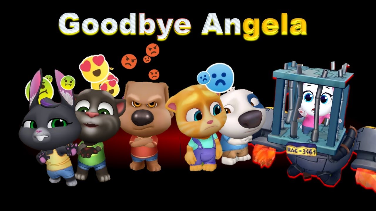 Goodbye Angela~ My Talking Tom Friends- it's time to be a Hero to save  Tom Friends