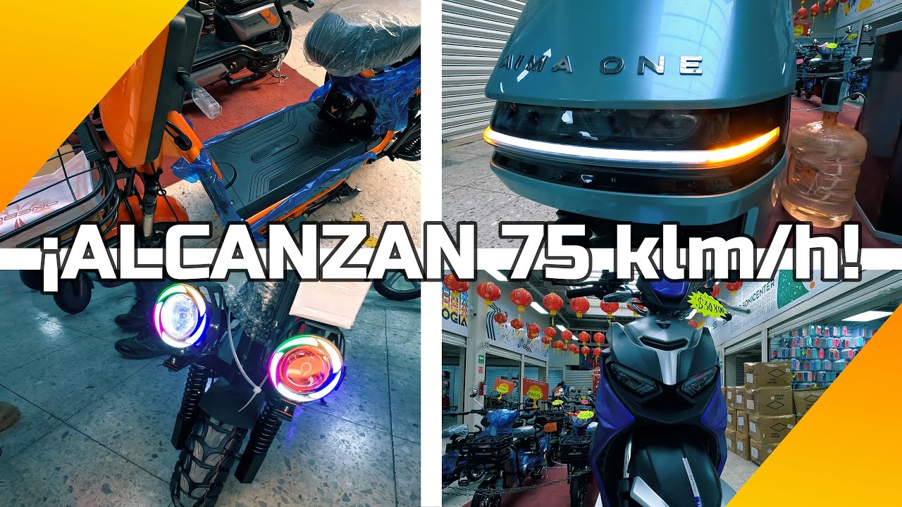 Motos electricas y scooters de nueva generacion y economicos!! 🛴🛵