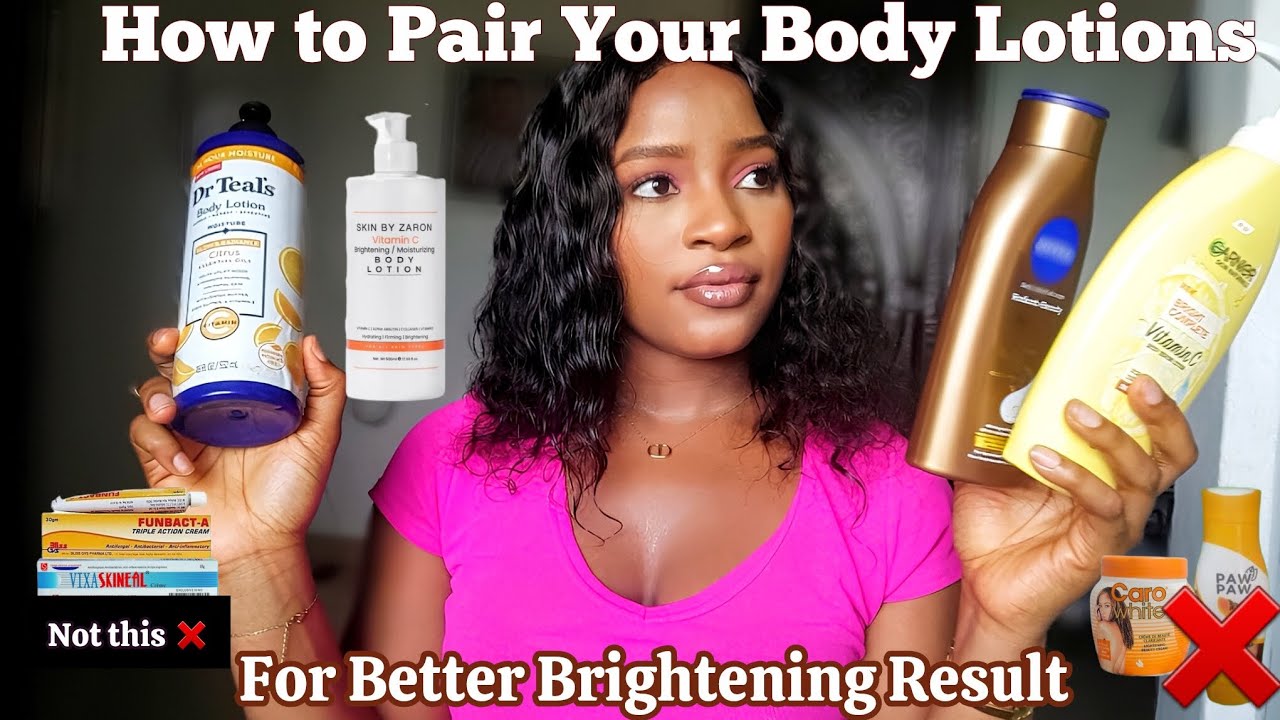 Brightening Body Lotions||How to Get the Best Results from Your Body Lotion #trending #skincare