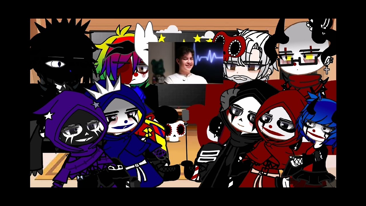 ||Los payasos reaccionan a el primer] [payaso de la deep web 🤡👻‼️pt2||