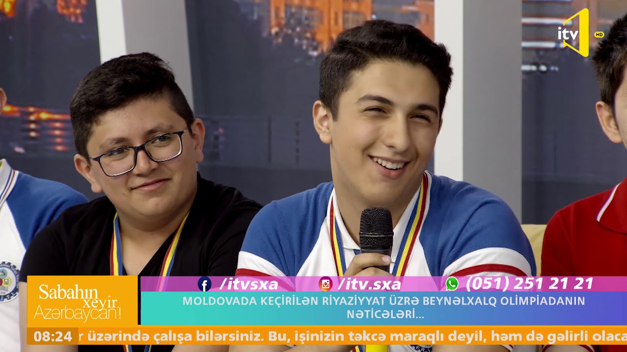Moldovada keçirilən riyaziyyat üzrə beynəlxalq olimpiadanın nəticələri