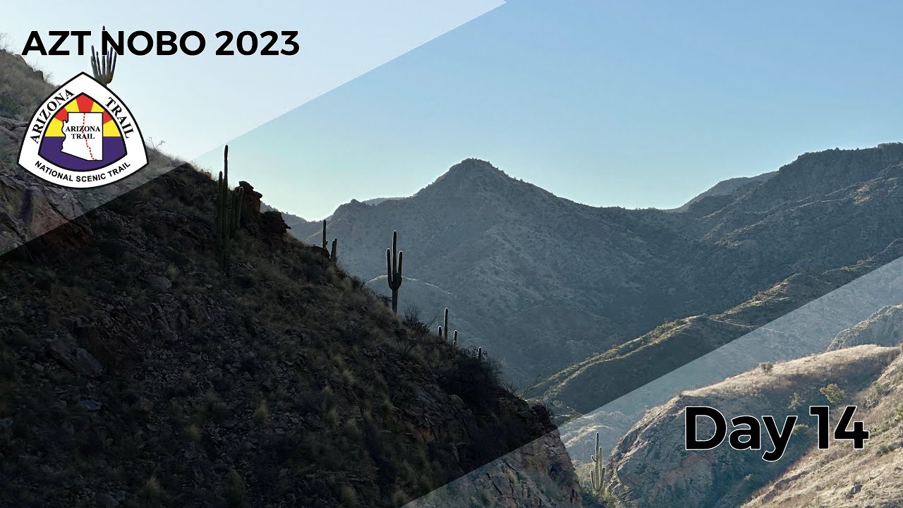 AZT NOBO 2023 | Day 14 | Sending Mt Lemmon to Dan's Saddle