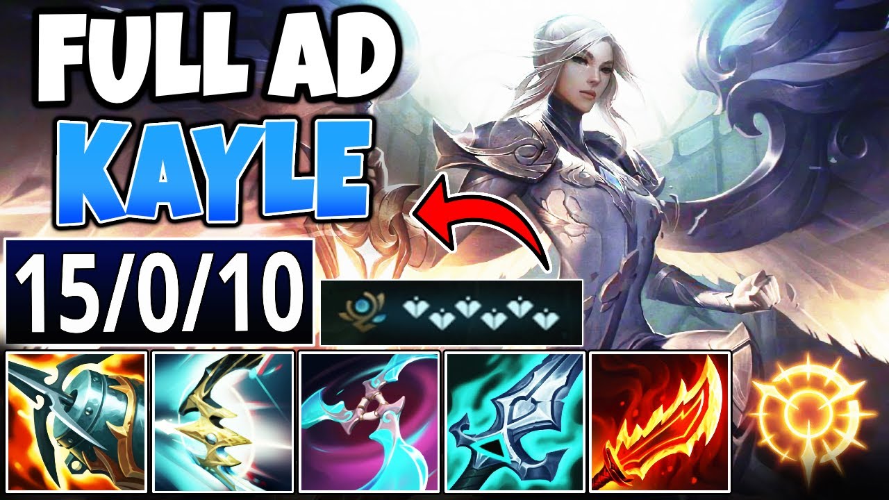 FULL AD KAYLE (THIS BUILD IS SO BROKEN) - Received 6x Honors - League of Legends