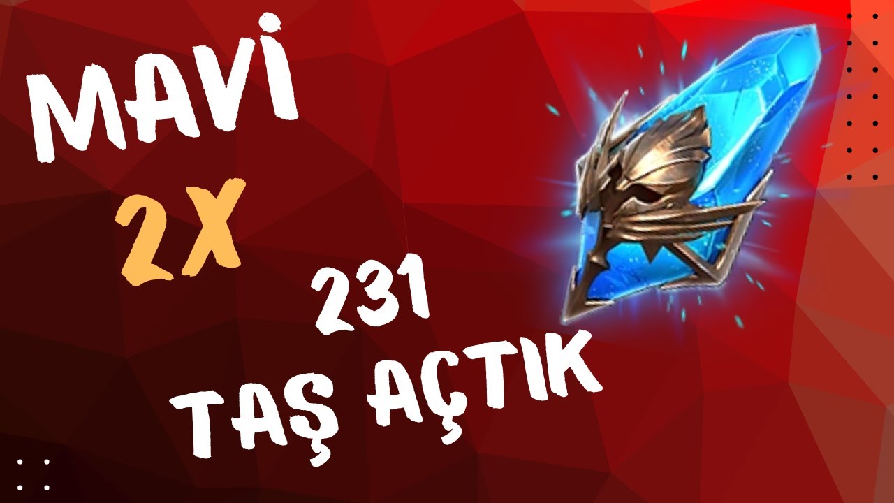 2x Mavide 231 Taş açtık Raid Shadow Legends