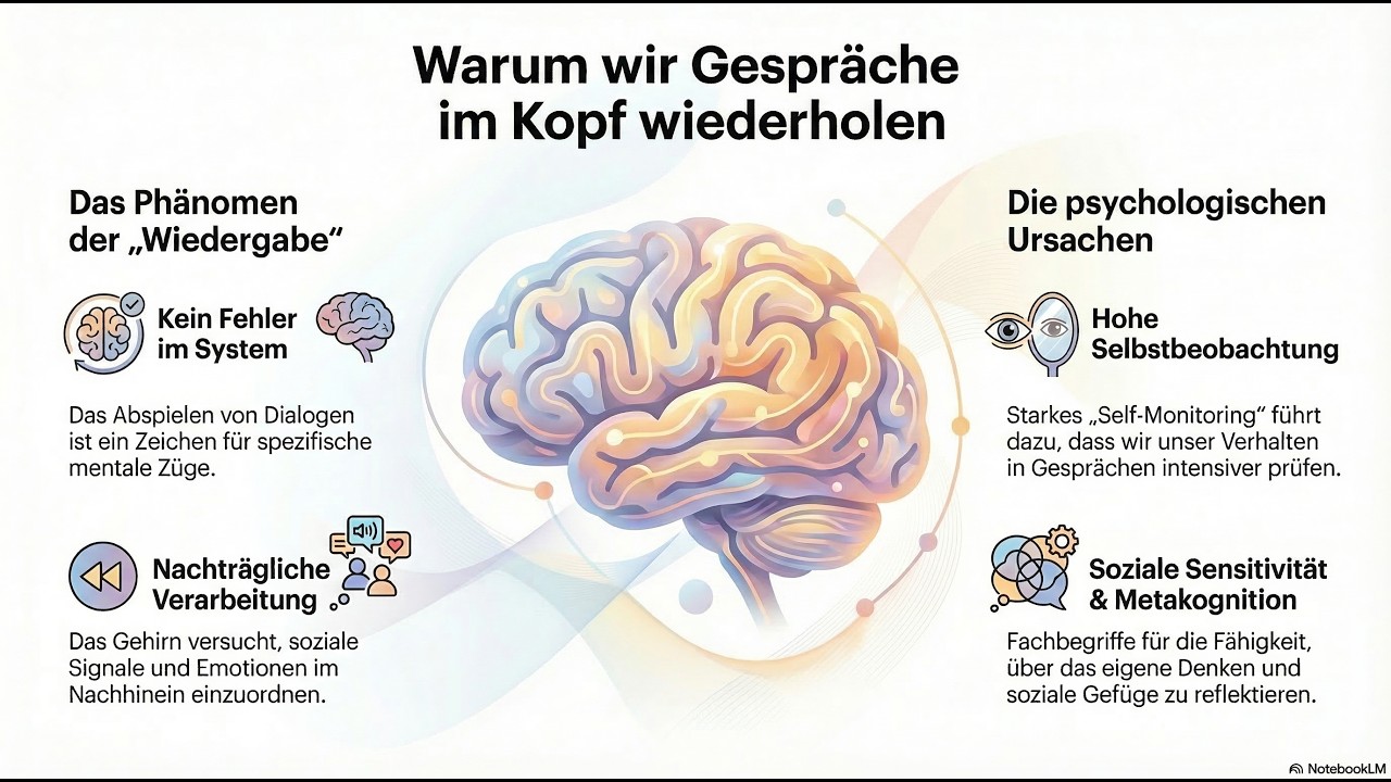 Was dein Gehirn tut, wenn du Gespräche im Kopf wiederholst